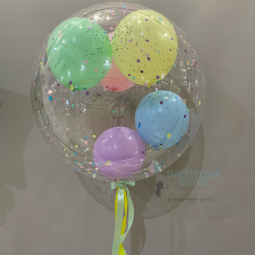 Летающий шар с шарами